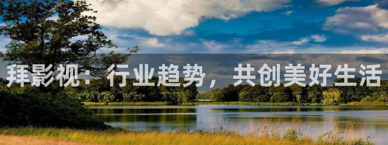 電影紅葉：拜影視：行業趨勢，共創美好生活